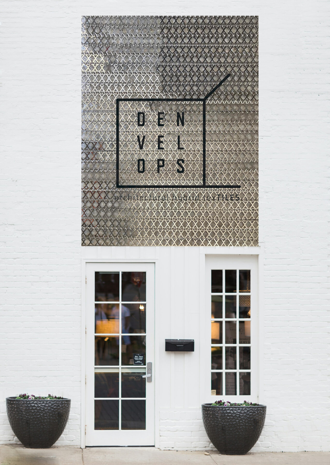 Metal mesh façades