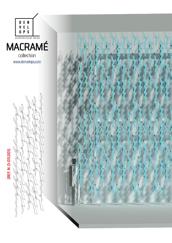 Double skin ceramic and metal textiles