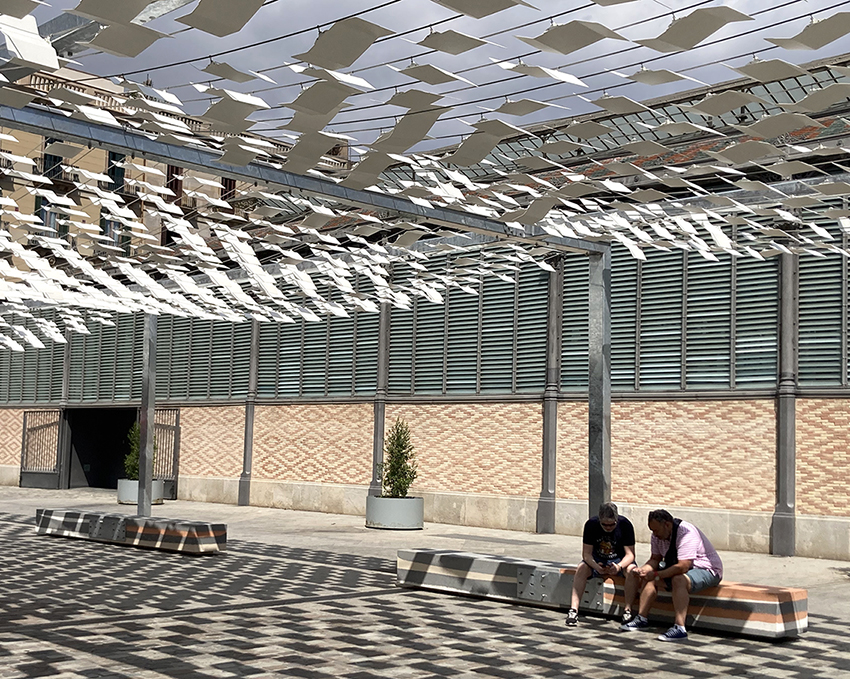 Denvelops Kinetic Pergola